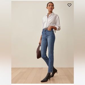 Reformation Liza straight leg jeans